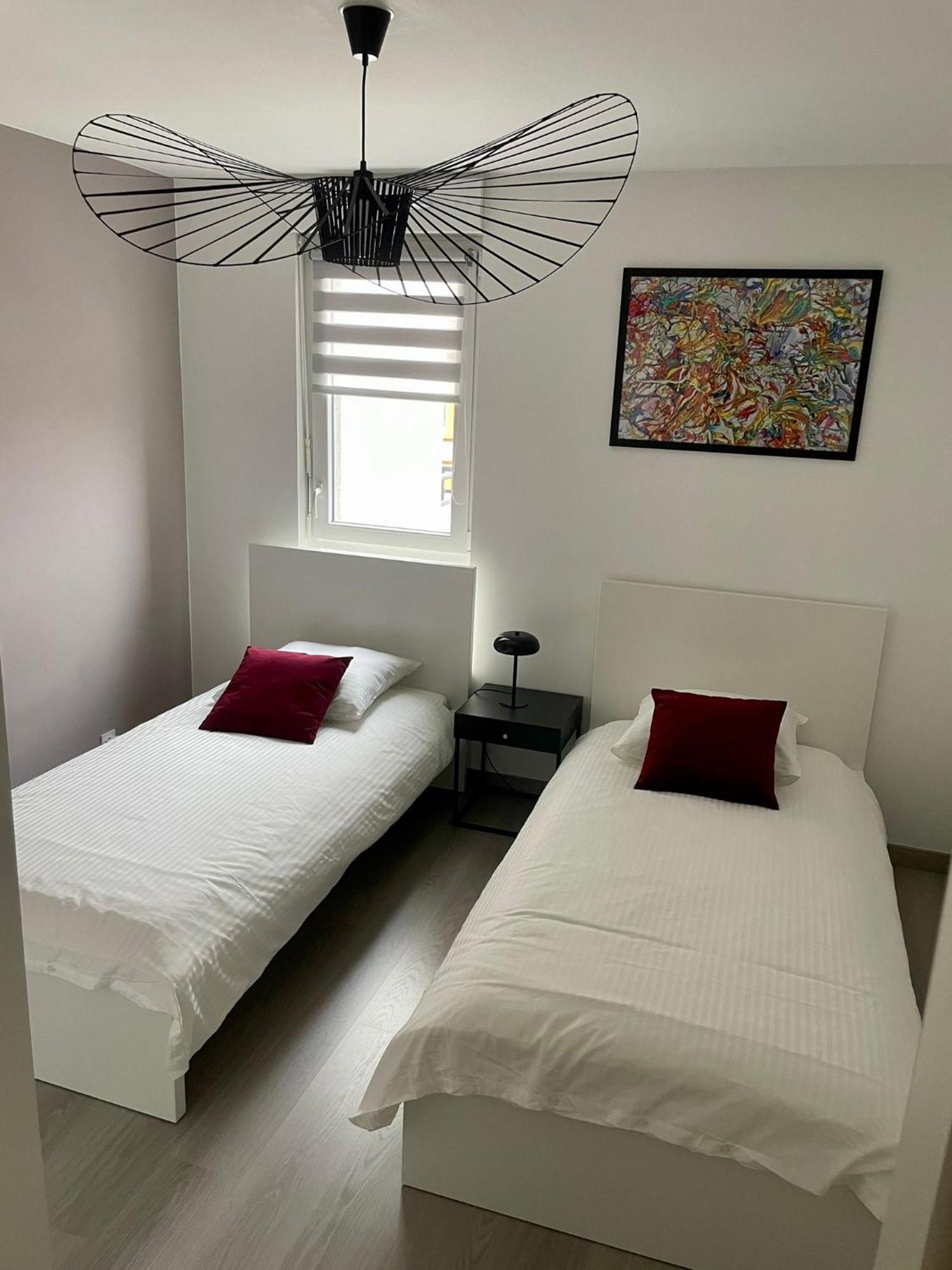 A Few Steps From Basel With Balcony And Free Private Parking Apartment Сен-Луи Екстериор снимка